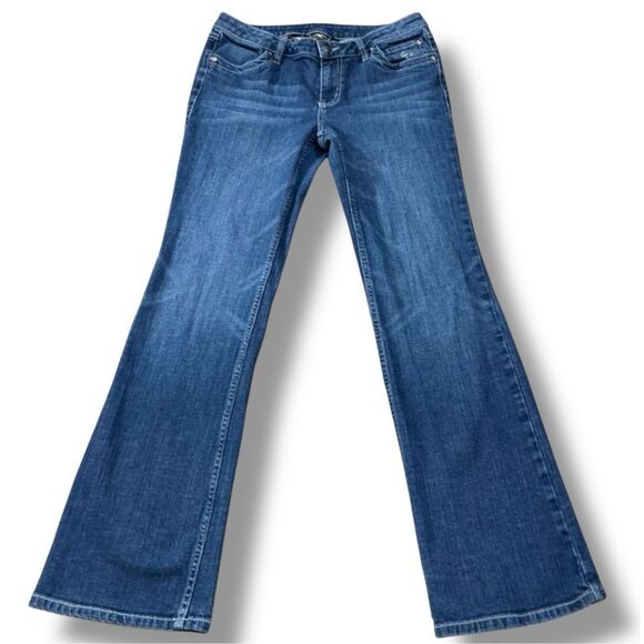 Vintage Harley-Davidson Medium Wash Bootcut Jeans Women’s Size 10 Long - Picture 3 of 10